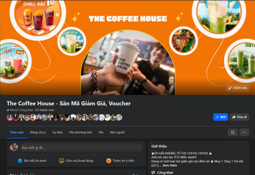 CỘNG ĐỒNG THECOFFEE HOUSE