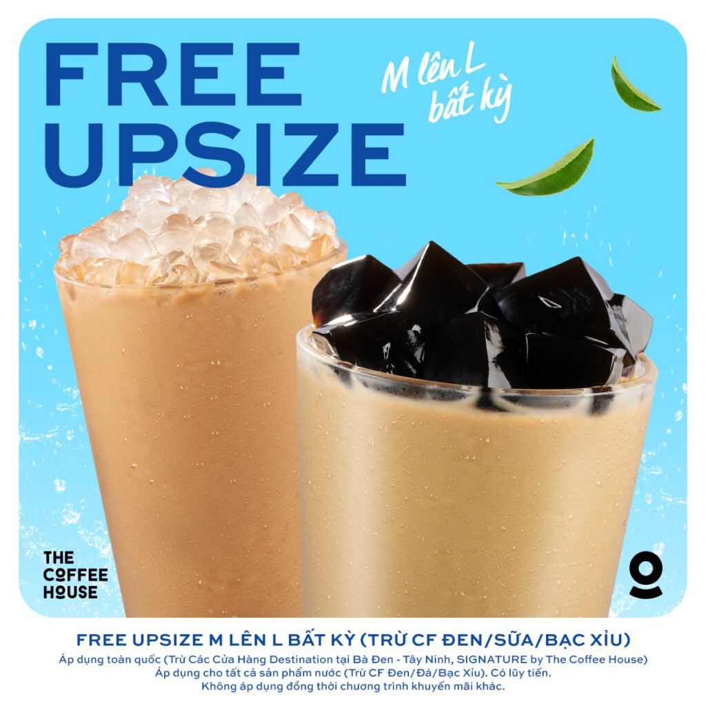 thecoffeehouse free upsizze