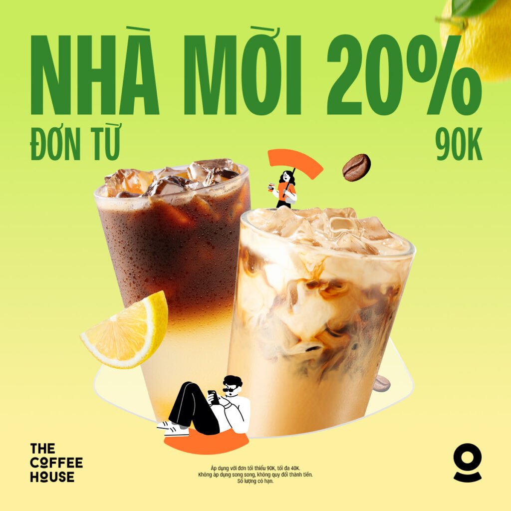the cofee house giảm 20%